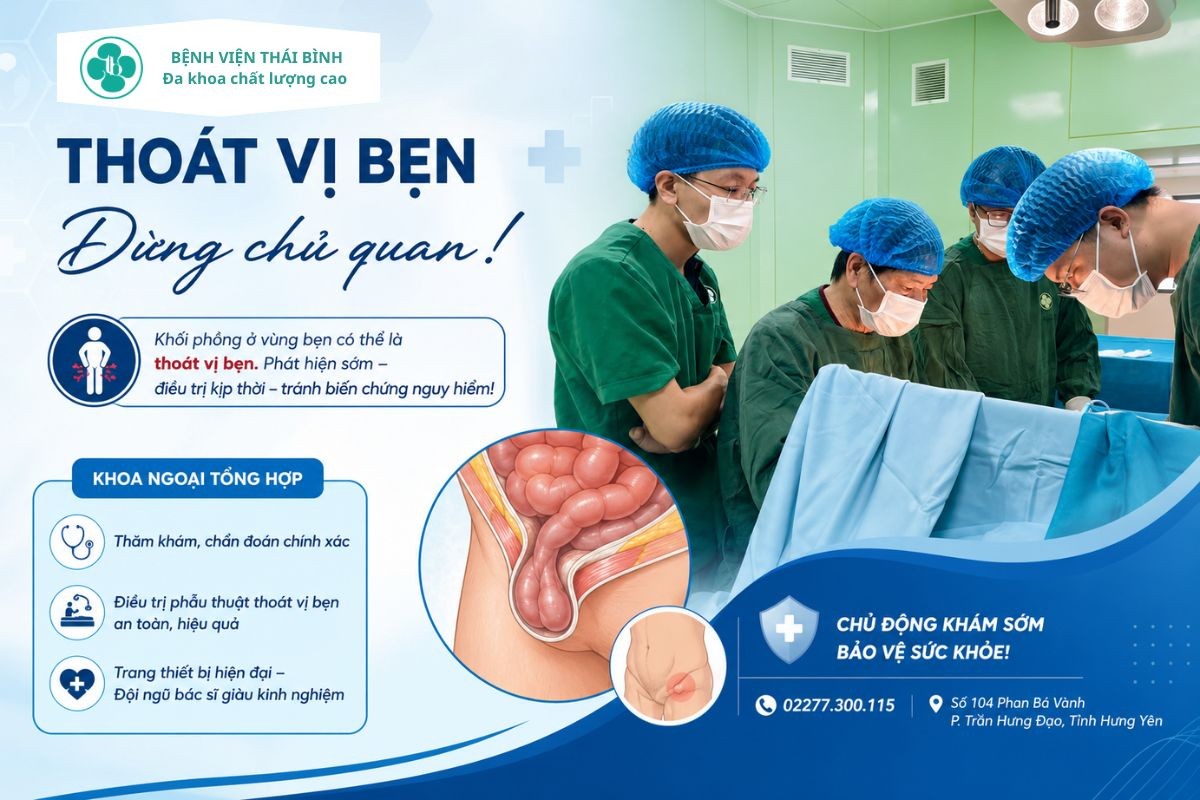 THOÁT VỊ BẸN – ĐỪNG CHỦ QUAN VỚI “CỤC U” Ở VÙNG BẸN!