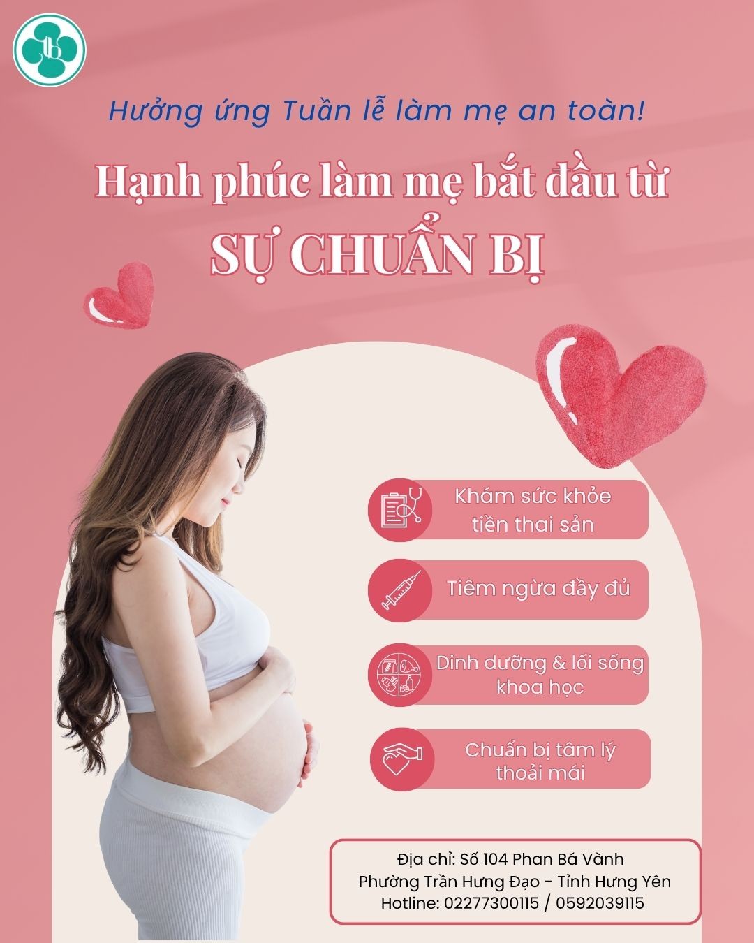 HƯỞNG ỨNG TUẦN LỄ LÀM MẸ AN TOÀN (01.10 - 07.10)