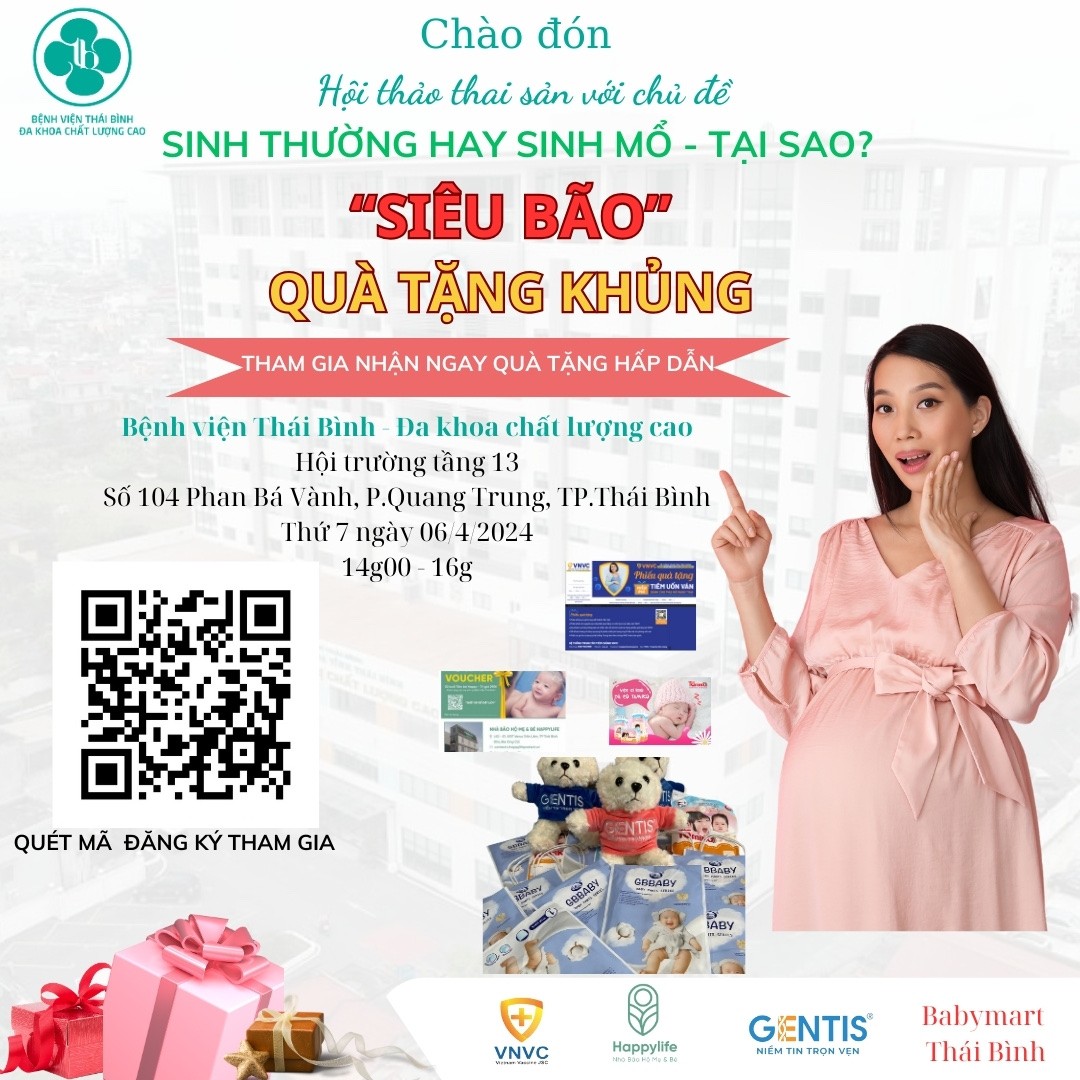 HỘI THẢO THAI SẢN THÁNG 4 BỆNH VIỆN THÁI BÌNH
