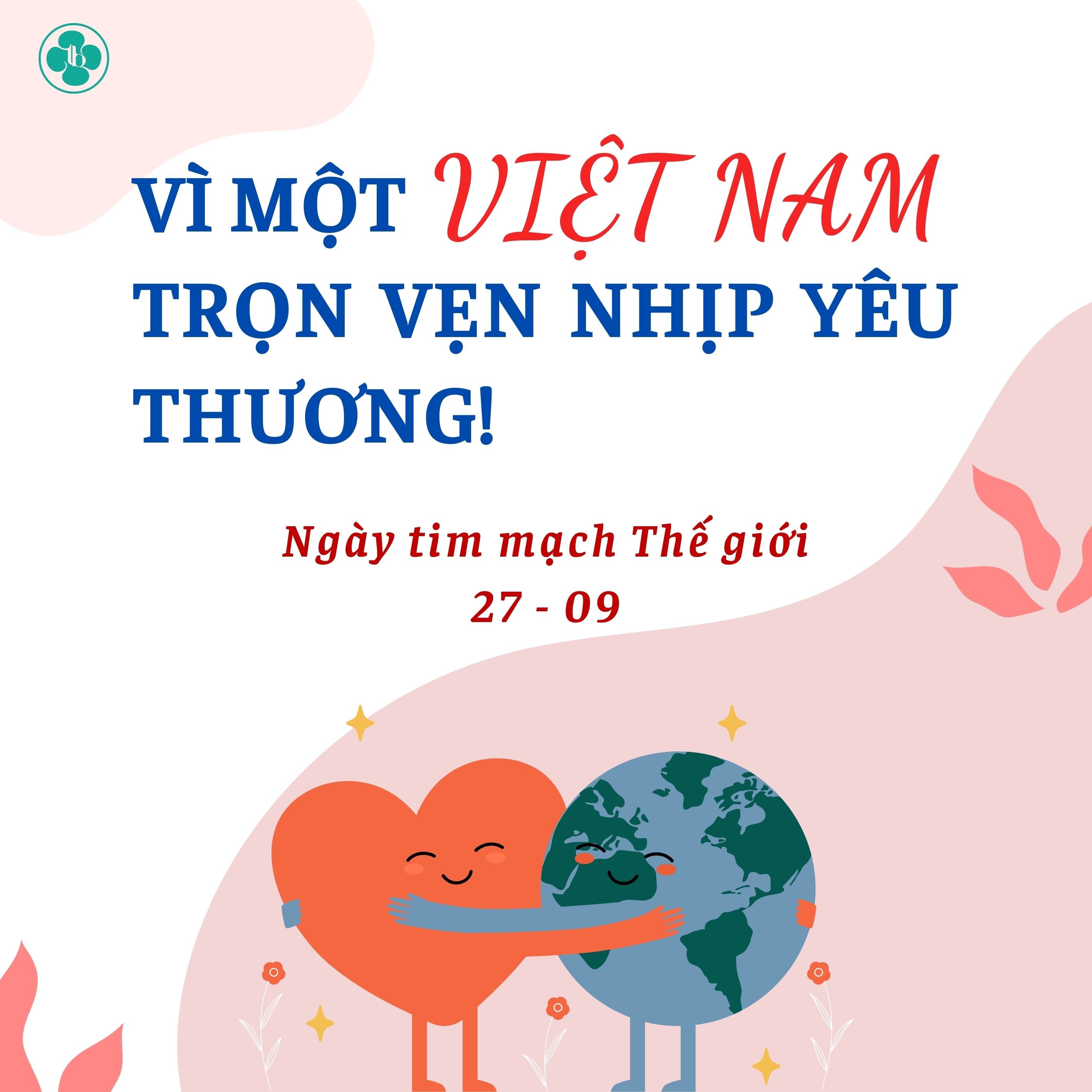 NGÀY TIM MẠCH THẾ GIỚI 27/09