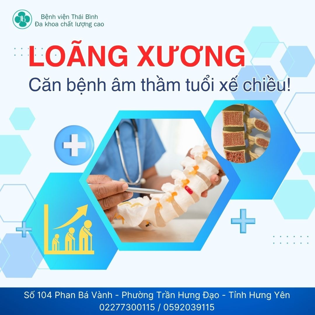 LOÃNG XƯƠNG - CĂN BỆNH ÂM THẦM TUỔI XẾ