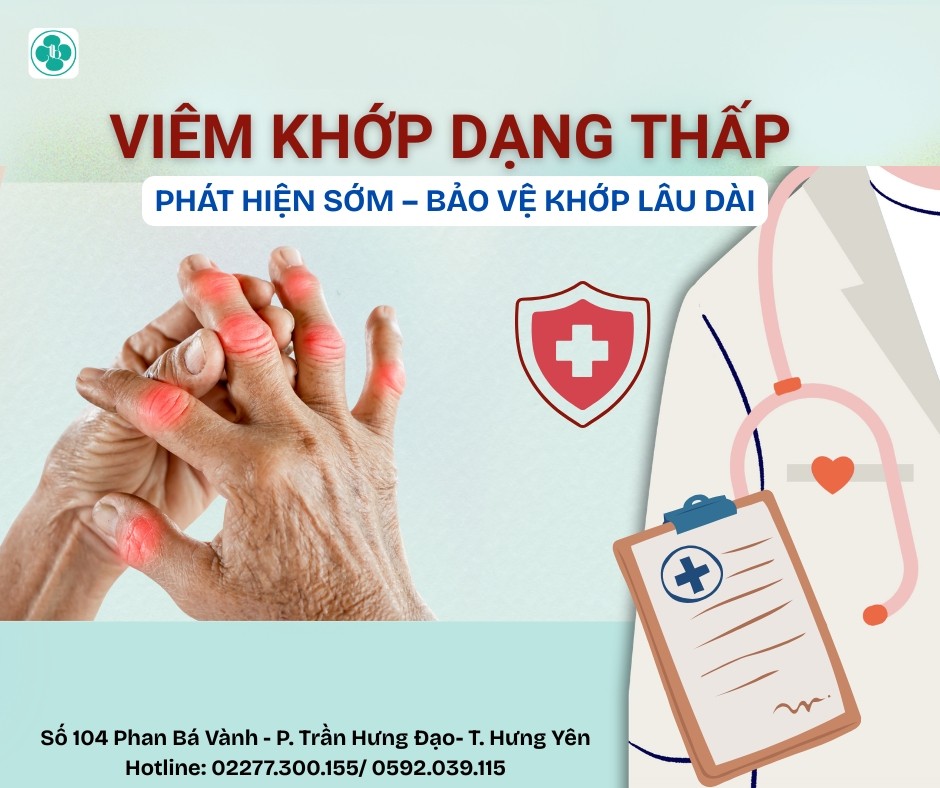 VIÊM KHỚP DẠNG THẤP - NHẬN BIẾT SỚM ĐỂ TRÁNH BIẾN CHỨNG CỨNG KHỚP