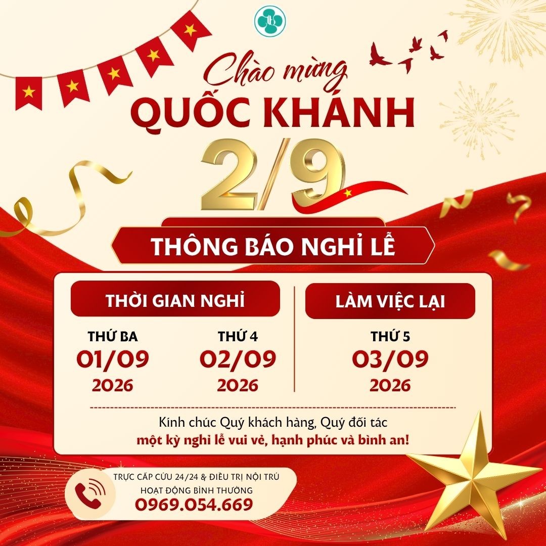 LỊCH NGHỈ LỄ QUỐC KHÁNH 2/9/2026