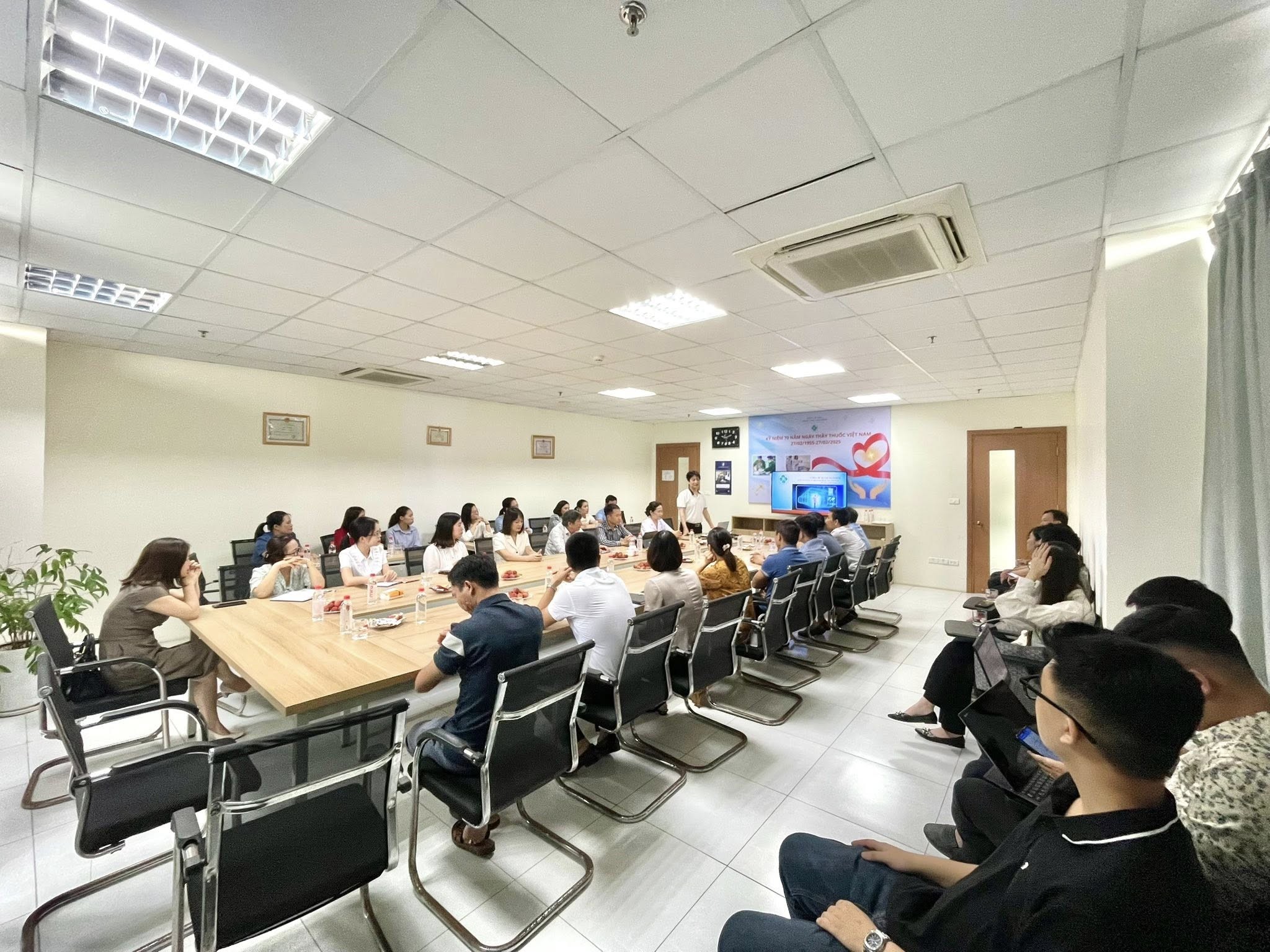 CHÀO ĐÓN ĐOÀN THAM QUAN VÀ CHIA SẺ KINH NGHIỆM TỪ NAM ĐỊNH