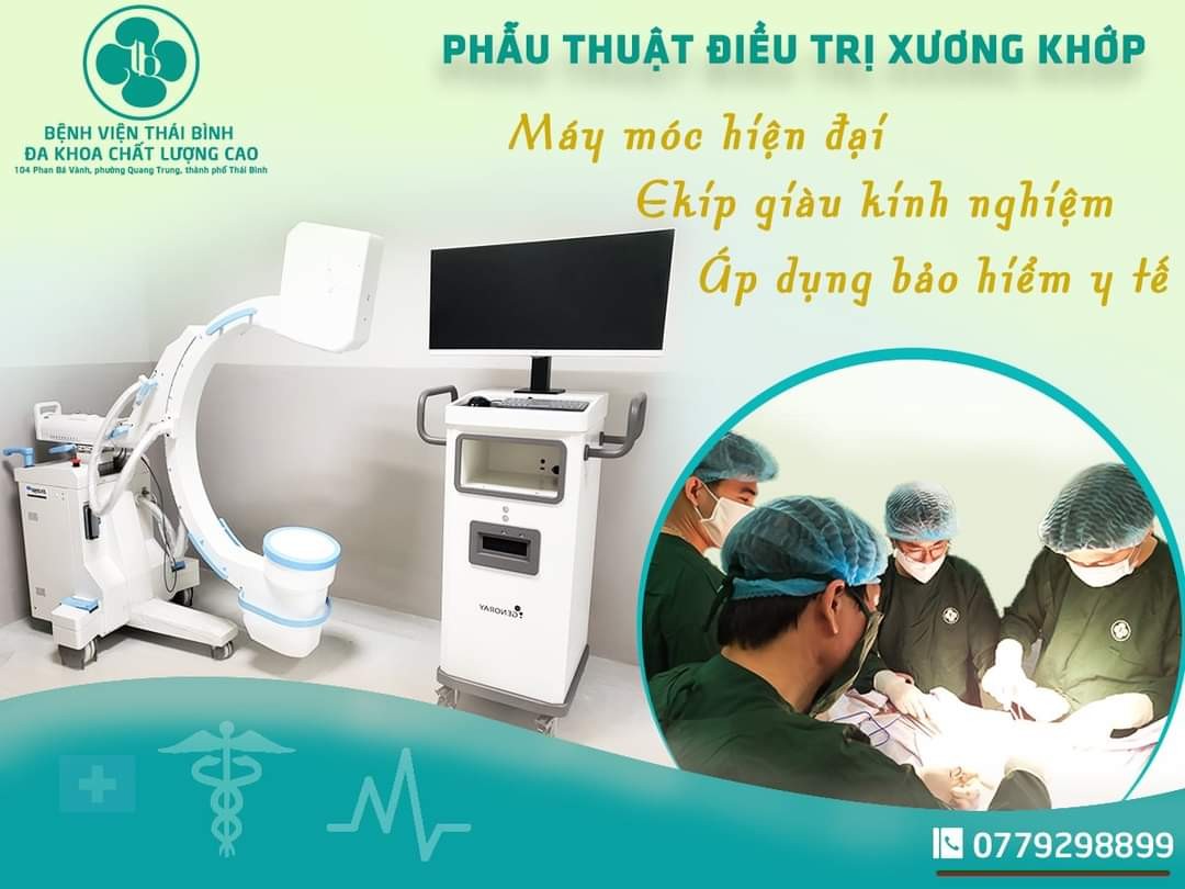 PHẪU THUẬT CỐ ĐỊNH CỘT SỐNG TẠI BỆNH VIỆN THÁI BÌNH