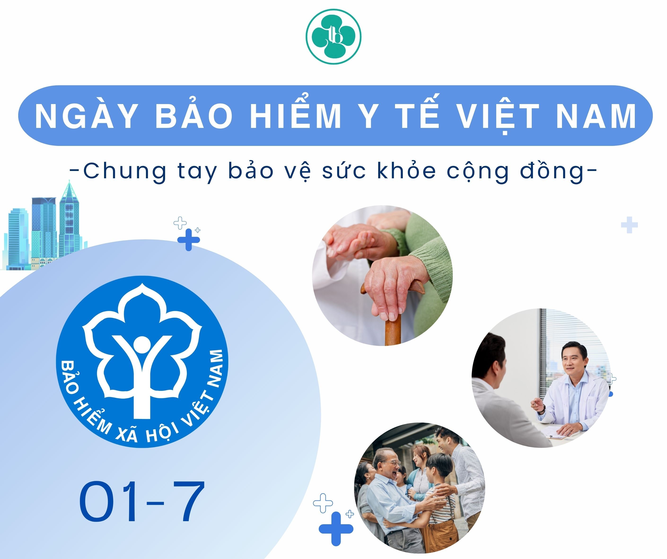 CHÀO MỪNG NGÀY BẢO HIỂM Y TẾ VIỆT NAM (1/7)