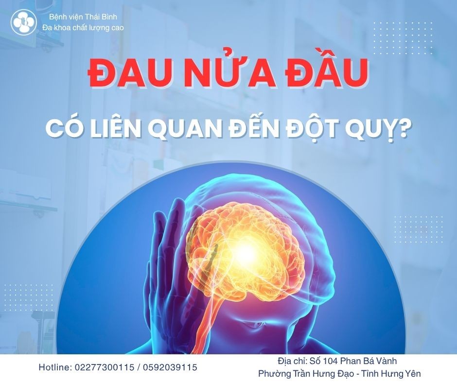 BẤT NGỜ ĐAU NỬA ĐẦU DỮ DỘI – ĐỪNG CHỦ QUAN!