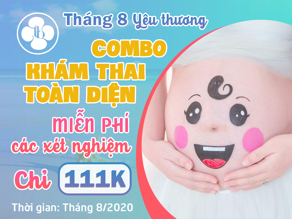 Ưu đãi combo khám thai toàn diện