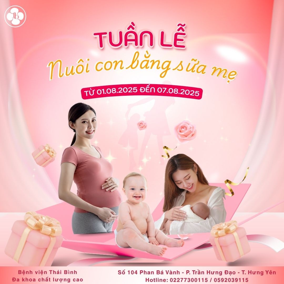 HƯỞNG ỨNG TUẦN LỄ NUÔI CON BẰNG SỮA MẸ 2025