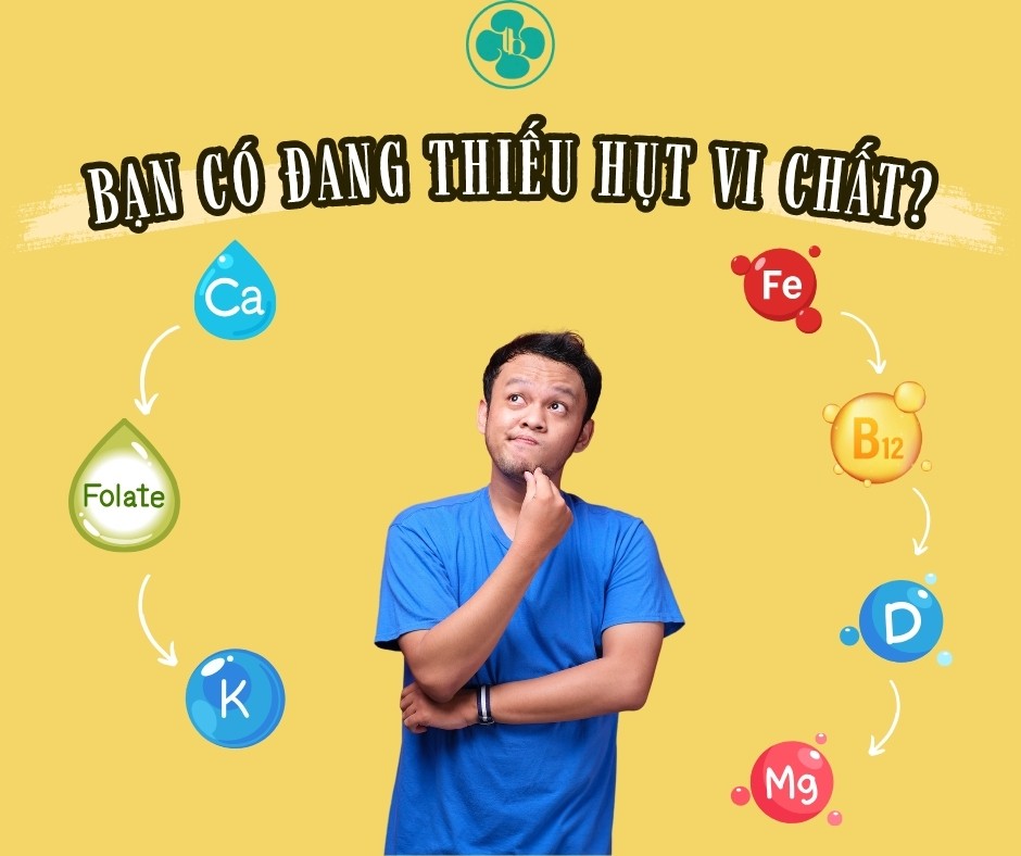 CƠ THỂ BẠN LIỆU CÓ ĐANG THIẾU VI CHẤT DINH DƯỠNG?