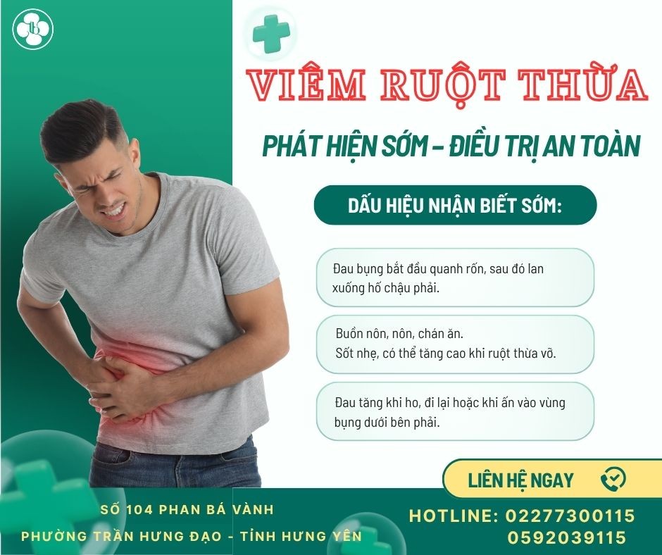 VIÊM RUỘT THỪA – NHỮNG ĐIỀU CẦN BIẾT