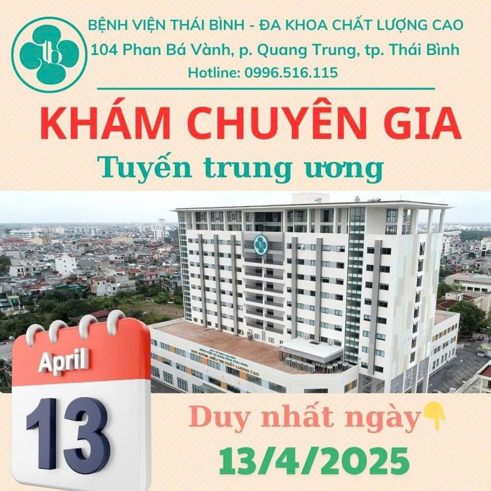 KHÁM CHUYÊN GIA THÁNG 04/2025